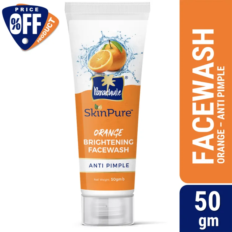 Parachute SkinPure Orange Brightening Facewash 50ml