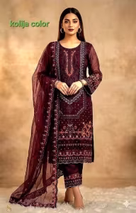 Premium Sada Bahar Four Piece - Black