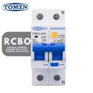 TOMZN RCBO Residual Current Circuit breaker
